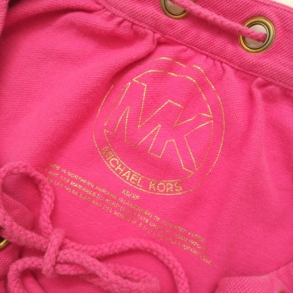 MICHAEL KORS Magenta Short Sleeve Shirt - Picture 5 of 13